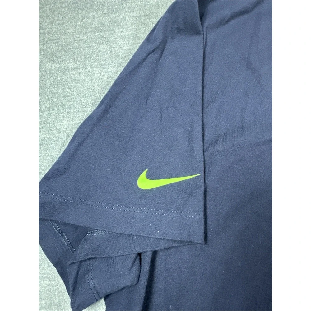 The Nike Tee NFL Seattle Seahawks Graphic Navy Blue Short Sleeve Tee XXL